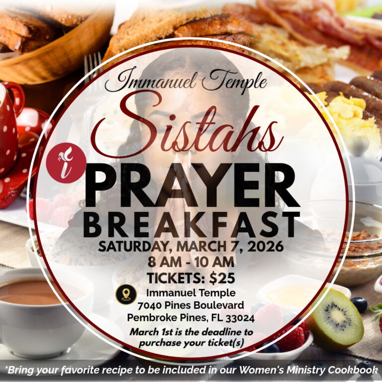 Sistah’s Prayer Breakfast
